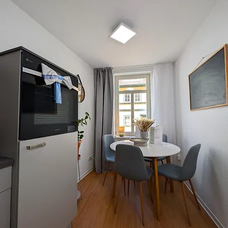 Lägenhet Bohnapartments - Am Theater- Wlan- Terrasse- - Vollausstattung *